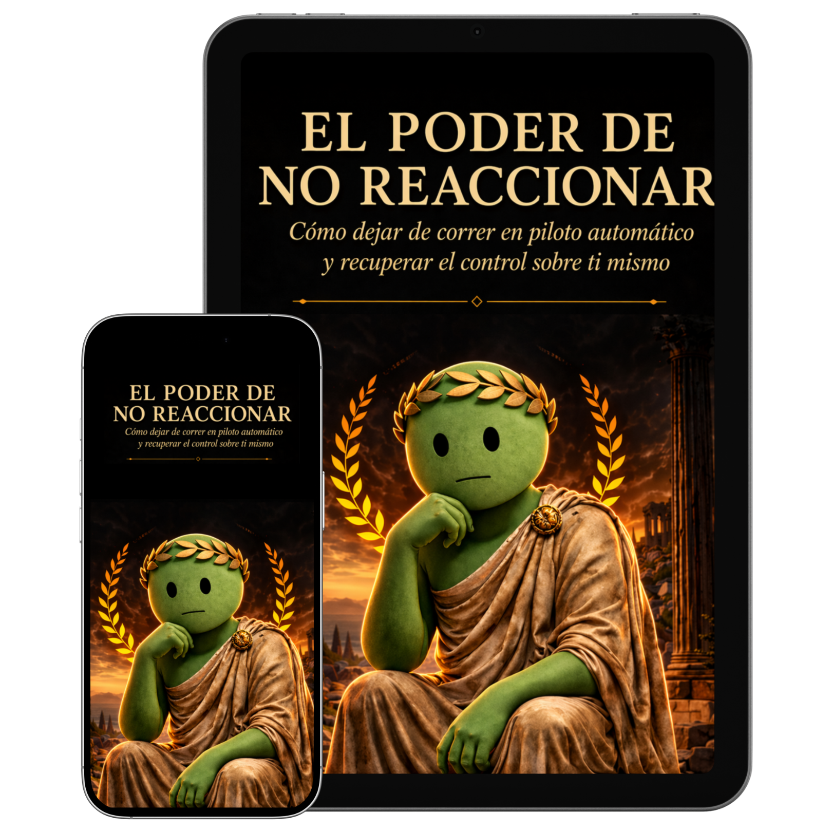 Mockup del ebook Stoic Reset